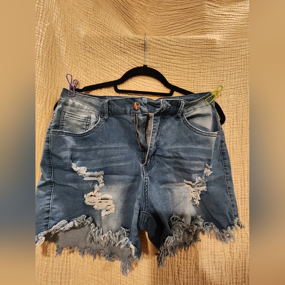 Distressed Shorts